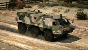 GTA 5 Vehicle Mod: TPZ Fuchs 1A3 Amphibious APC Add-On | LOD S | Vehfuncs V (Image #2)