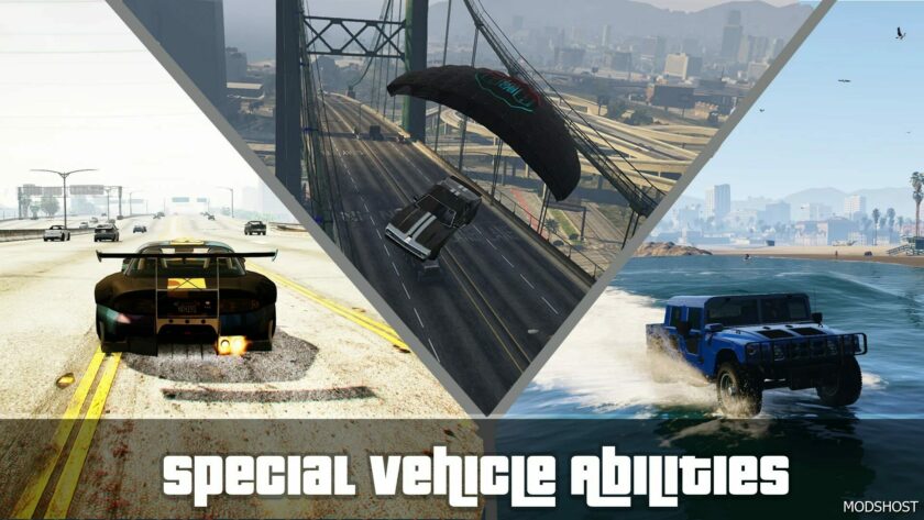 GTA 5 Special Vehicle Abilities mod