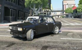 GTA 5 Vehicle Mod: Lada 1.6 Vfts Fivem | Replace | Template V2.1 (Featured)