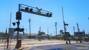 GTA 5 Map Mod: Railroads Enhanced – Improved Rail Crossings & More! V1.01 (Image #4)