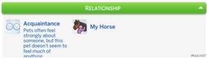 Sims 4 Horse Ownership mod