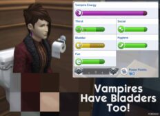 Sims 4 Vampires Have Bladders Too! mod
