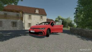 FS22 Volkswagen Car Mod: Golf 8 GTI V1.0.0.1 (Image #3)