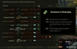 WoT Crosshair Mod: Better Reticle Size 1.23.1.0 (Image #3)