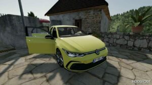 FS22 Volkswagen Car Mod: Golf 8 R-Line (Image #2)