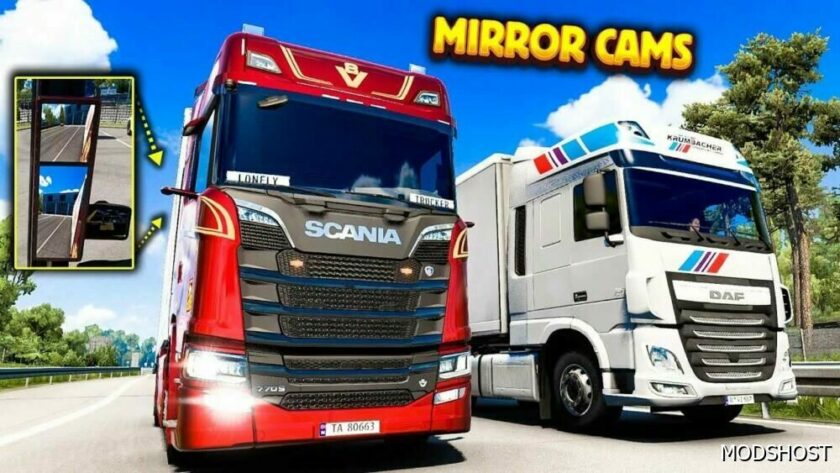 ETS2 Seogi Mirror CAM ALL Truck V24.02.24 mod