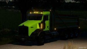 FS22 Kenworth Mod: T800 Dump Truck V1.0.0.1 (Image #5)