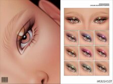 Sims 4 Eyeshadow N281 mod