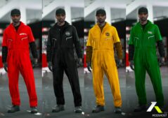 GTA 5 LOS Santos Mechanic Uniforms | Custom | Male + Female Add-On V1.1 mod