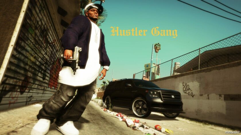 GTA 5 GTA 4 Hustler Gang Add-On PED V1.2 mod