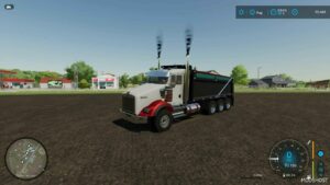 FS22 Kenworth T800 Dump Truck V2.0 mod
