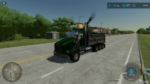 FS22 Kenworth Mod: T800 Dump Truck V2.0 (Image #4)