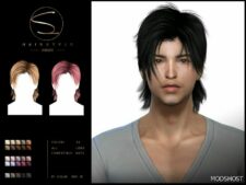 Sims 4 Short Hairstyle 090224 mod