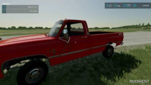 FS22 Chevy Car Mod: 1981-87 Chevy Squarebody Edit (Featured)