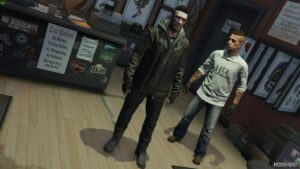 GTA 5 Player Mod: Niko Bellic for Franklin V 1C (Image #4)