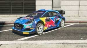 GTA 5 Ford Vehicle Mod: 2022 Ford Puma WRC Fivem | Add-On (Image #2)