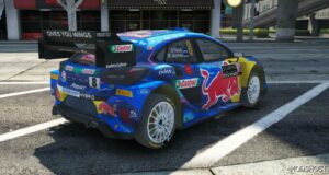 GTA 5 Ford Vehicle Mod: 2022 Ford Puma WRC Fivem | Add-On (Image #4)