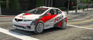 GTA 5 Honda Vehicle Mod: Civic Type R R3 Fivem | Add-On (Image #4)