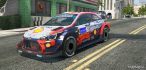 GTA 5 Vehicle Mod: 2021 Hyundai I20 Coupe WRC Fivem | Add-On (Image #2)