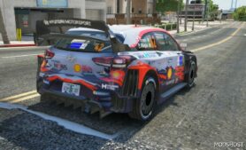 GTA 5 Vehicle Mod: 2021 Hyundai I20 Coupe WRC Fivem | Add-On (Image #4)