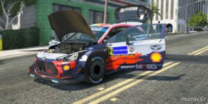 GTA 5 Vehicle Mod: 2021 Hyundai I20 Coupe WRC Fivem | Add-On (Image #5)