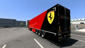 ETS2 Ferrari Mod: Scuderia Ferrari Skin – F1 Team 1.49 (Image #3)