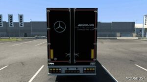 ETS2 Mercedes-Benz Mod: Mercedes AMG Skin – F1 Team 2024 (Image #3)