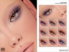 Sims 4 Eyeshadow N282 mod