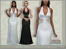 Sims 4 Belle Gown. mod
