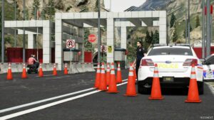 GTA 5 Border Checkpoint mod