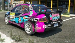 GTA 5 Mitsubishi Vehicle Mod: Lancer EVO IX R4 Fivem | Add-On (Image #3)