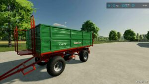 FS22 Trailer Mod: Dirty Warfama T670 (Image #6)