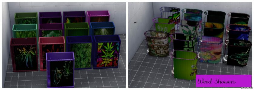 Sims 4 Weed Showers mod