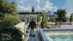 GTA 5 Map Mod: Helipad for Franklin’s House (Image #3)