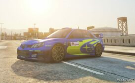 GTA 5 Subaru Vehicle Mod: 2006 Subaru WRC Fivem | Add-On (Image #2)