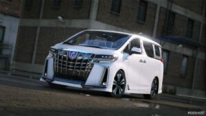 GTA 5 Toyota Vehicle Mod: Alphard Hybrid 2018 Add-On V1.32 (Image #2)