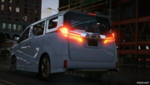 GTA 5 Toyota Vehicle Mod: Alphard Hybrid 2018 Add-On V1.32 (Image #3)