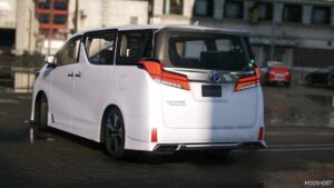 GTA 5 Toyota Vehicle Mod: Alphard Hybrid 2018 Add-On V1.32 (Image #4)