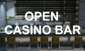 GTA 5 Open Pool BAR Diamond Casino mod