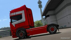 ETS2 RJL Mod: Scania RJL Red Skin 1.49 (Image #3)