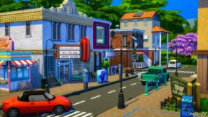Sims 4 Magnolia’s Pocket Neighborhood mod