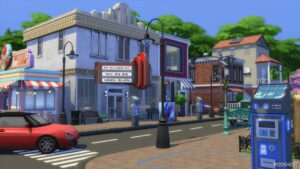 Sims 4 House Mod: Magnolia’s Pocket Neighborhood (Image #2)