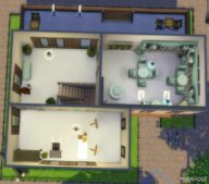 Sims 4 House Mod: Magnolia’s Pocket Neighborhood (Image #5)