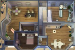 Sims 4 House Mod: Magnolia’s Pocket Neighborhood (Image #11)