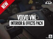 ATS Volvo VNL Interior & Effects Pack 1.49 mod