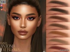 Sims 4 Antonia Eyebrows N293 mod