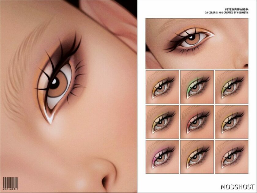 Sims 4 Eyeshadow N284 mod