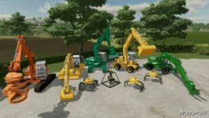 FS22 Liebherr Forklift Mod: Excavator Liebherr 902 Pack (Image #2)