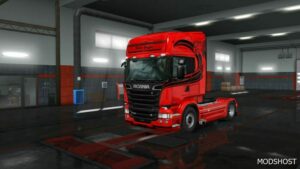 ETS2 RJL Skin Mod: Scania Black Grifin RJL 1.49 (Image #3)