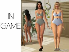 Sims 4 Addison BRA & Panties mod